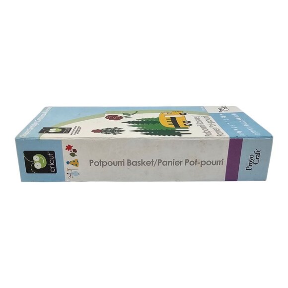 Cricut Provo Craft Shapes Cartridge Potpourri Basket 290577 Link Status Unknown - Picture 4 of 11